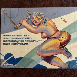 Vintage Linen Postcard